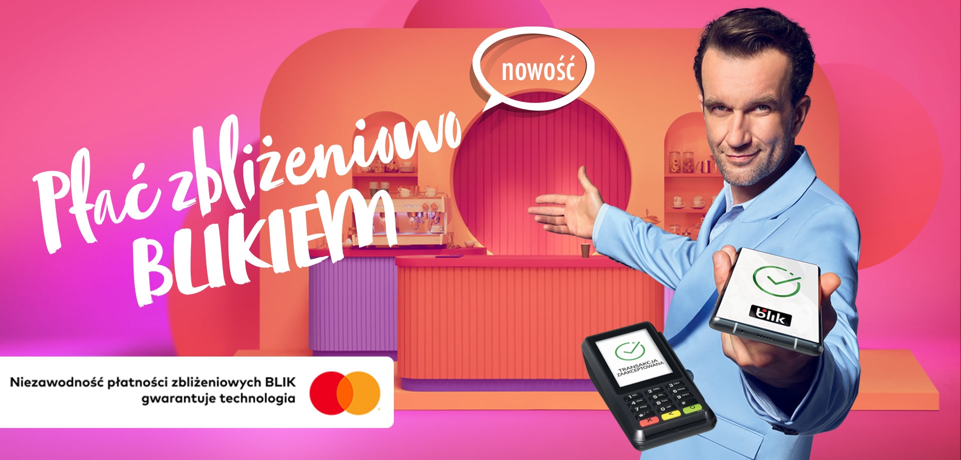 Change Serviceplan launches a new contactless payment campaign for Blik.